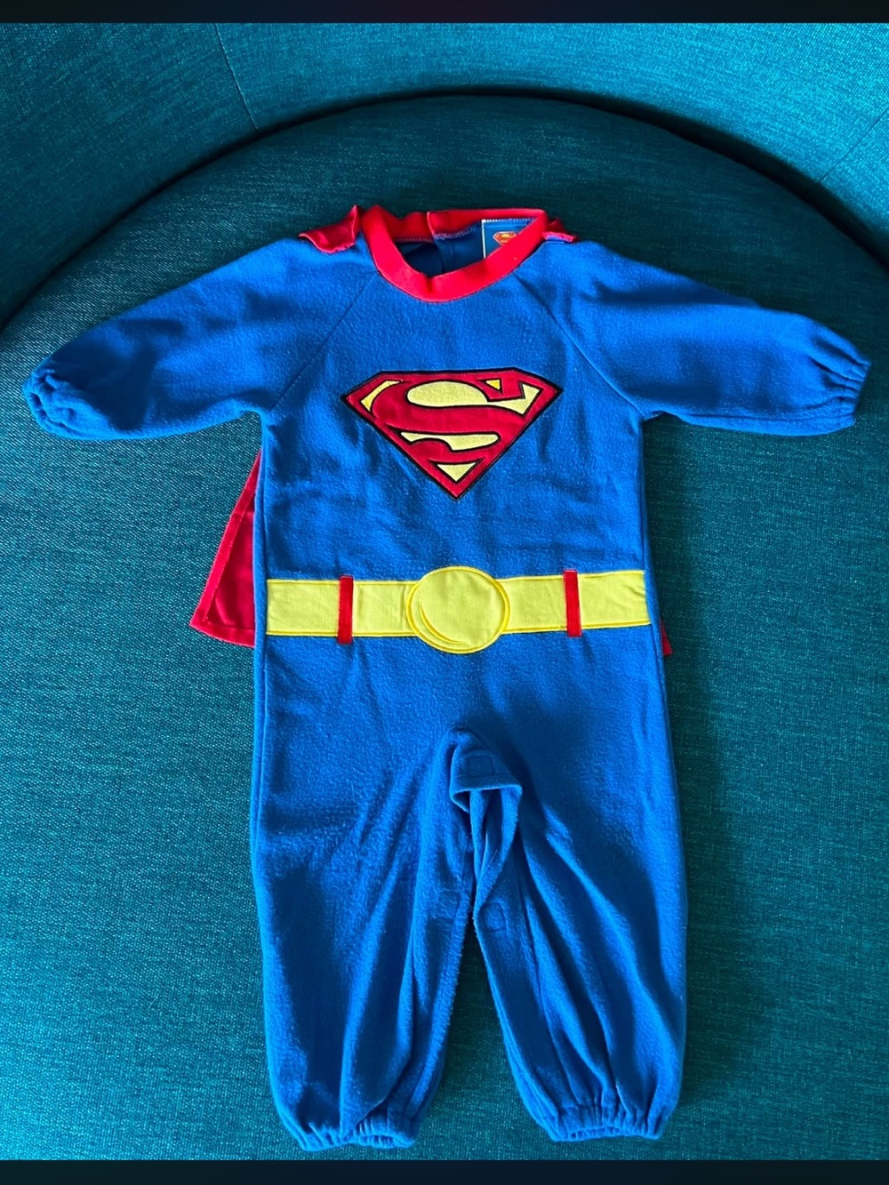Kids Superman Costume. Size 1-2 y